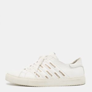 Axel Arigato White Leather Low Top Sneakers Size 43
